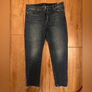 Lucky Brand high-rise ankle crop jean
